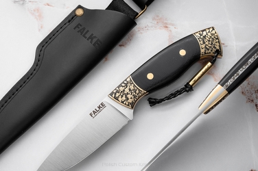 NÓŻ MYŚLIWSKI HUNTER INDIVIDUAL H 333 D2 G10 FALKE KNIVES
