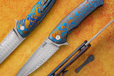 NÓŻ SKŁADANY FOLDER SLIM 10 TIMASCUS HERMAN 