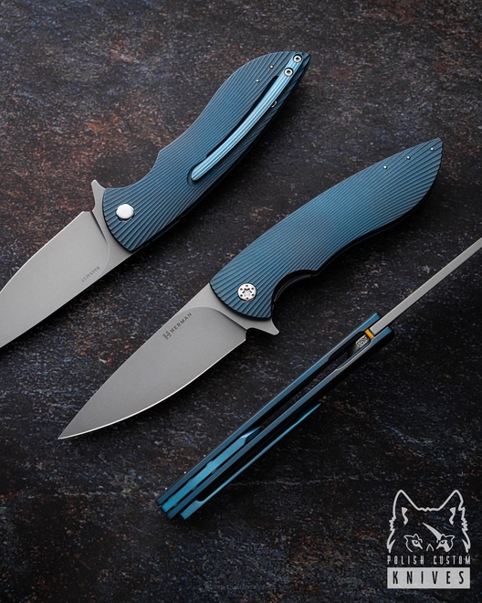 NÓŻ SKŁADANY FOLDER STING #0803 MAGNACUT HERMAN KNIVES