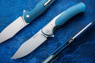 NÓŻ SKŁADANY FOLDER MANTIS #0335 MAGNACUT HERMAN KNIVES