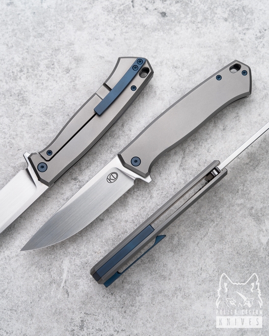 NÓŻ SKŁADANY FOLDER ARSEN BLUE ACCENTS 2 KD