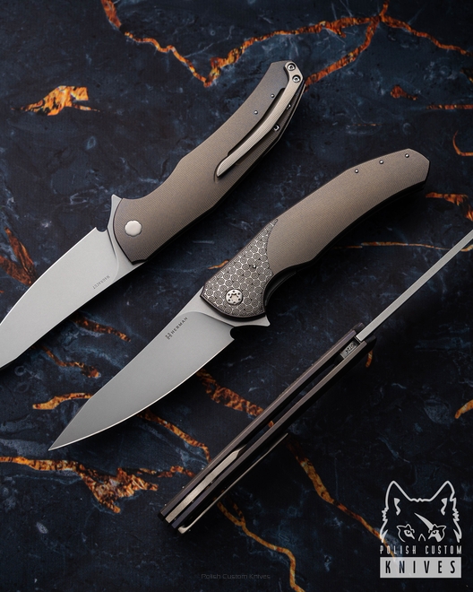 NÓŻ SKŁADANY FOLDER ISHTAR #0724 MAGNACUT HERMAN KNIVES
