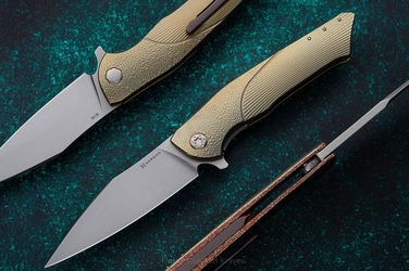 NÓŻ SKŁADANY FOLDER BEE #0161 M398 HERMAN KNIVES