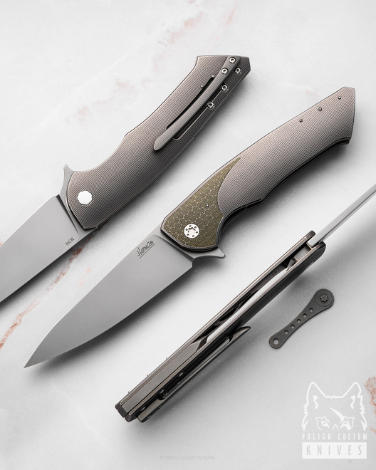 NÓŻ SKŁADANY FOLDER SLIM 194 M390 HERMAN