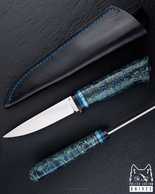 NÓŻ MYŚLIWSKI EDC SURVIVALOWY HUNTER 8 ELMAX KIEDI KNIVES
