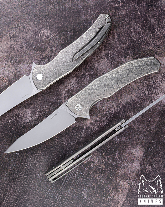 NÓŻ SKŁADANY FOLDER ISHTAR #0701 MAGNACUT HERMAN KNIVES