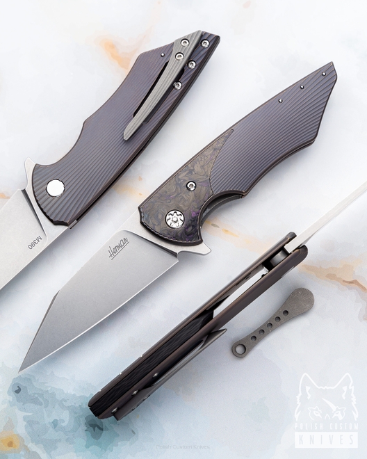 NÓŻ SKŁADANY FOLDER VESPERTILIO 11 M390 HERMAN