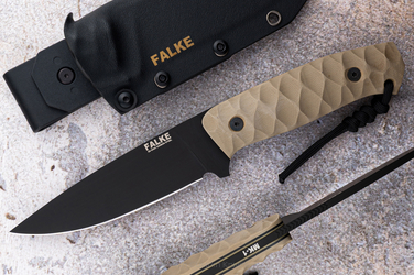 NÓŻ TAKTYCZNY SURVIVALOWY MK1 008 D2 G10 FALKE KNIVES