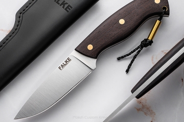 NÓŻ MYŚLIWSKI HUNTER STANDARD HS 394 K110 WENGE AFRYKAŃSKIE FALKE KNIVES