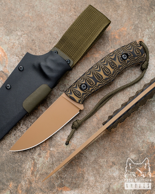 NÓŻ MYŚLIWSKI POGWIZD HUNTER 2 D2 MICARTA SIMON'S