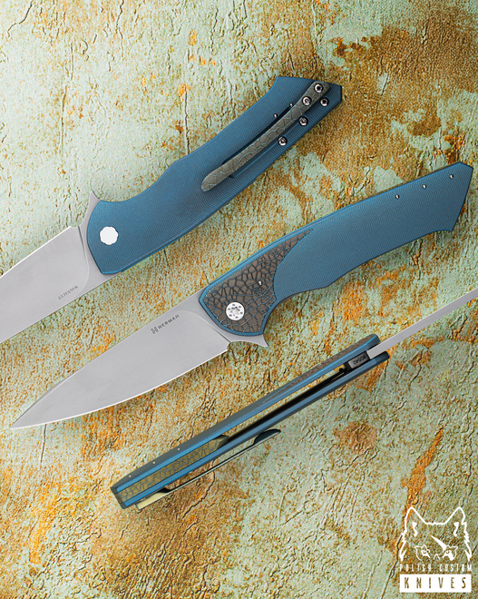 NÓŻ SKŁADANY FOLDER SLIM #0540 MAGNACUT HERMAN KNIVES