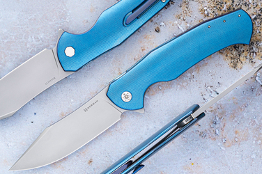 NÓŻ SKŁADANY FOLDER MANTIS #0365 MAGNACUT HERMAN KNIVES