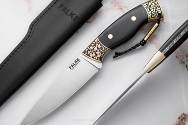 NÓŻ MYŚLIWSKI HUNTER LONG HL 003 D2 G10 FALKE KNIVES