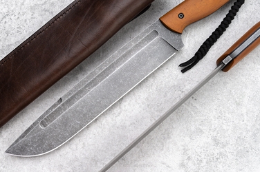 NÓŻ SURVIVALOWY NOMAD 1  BRĄZ O2 TD