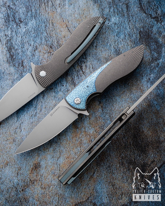 NÓŻ SKŁADANY FOLDER STING #0807 MAGNACUT HERMAN KNIVES