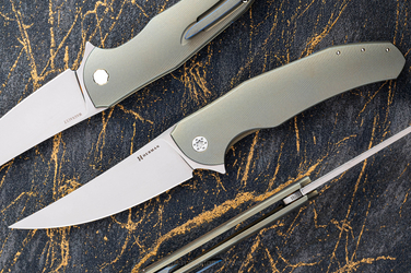 NÓŻ SKŁADANY FOLDER ISHTAR #0765 M390 HERMAN KNIVES