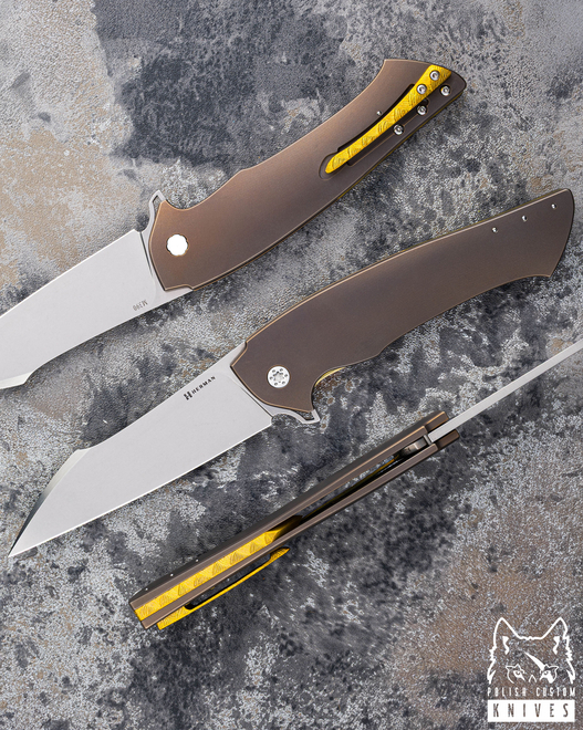 NÓŻ SKŁADANY FOLDER OVIUM GENERACJA 2 #0091 M390 HERMAN KNIVES