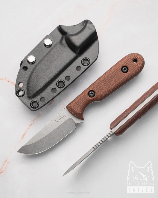 NÓŻ NECK EDC SMALL HERO N690 MICARTA LKW