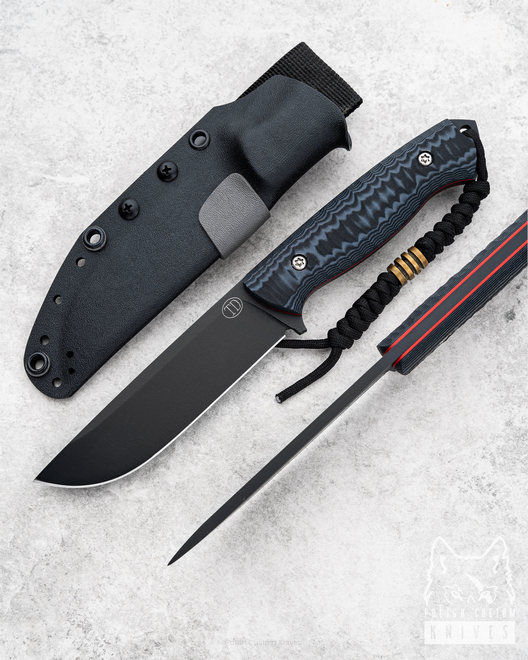 NÓŻ SURVIVALOWY RATEL II MICARTA  NZ3 15 TD