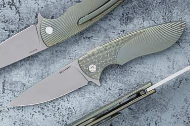 NÓŻ SKŁADANY FOLDER STING #0856 MAGNACUT HERMAN KNIVES