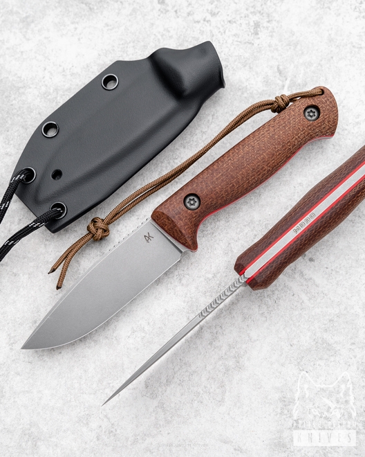 NÓŻ NECK EDC MINI AGOR 3 M390 MICARTA AK