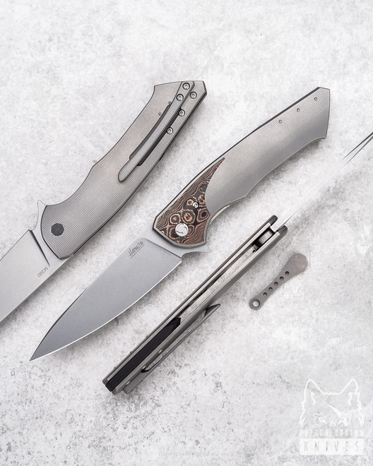 NÓŻ SKŁADANY FOLDER SLIM 13 M390 HERMAN 