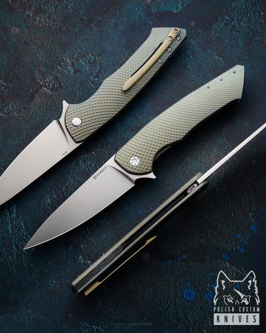 NÓŻ SKŁADANY FOLDER SLIM 354 M390 HERMAN KNIVES