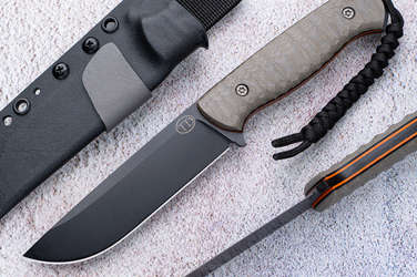 NÓŻ SURVIVALOWY RATEL II 29 MICARTA  NMV TD