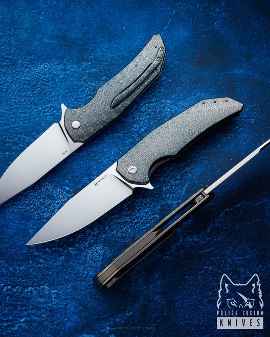 NÓŻ SKŁADANY FOLDER DRAGONFLY #0389 M390 TESSERACT HERMAN KNIVES
