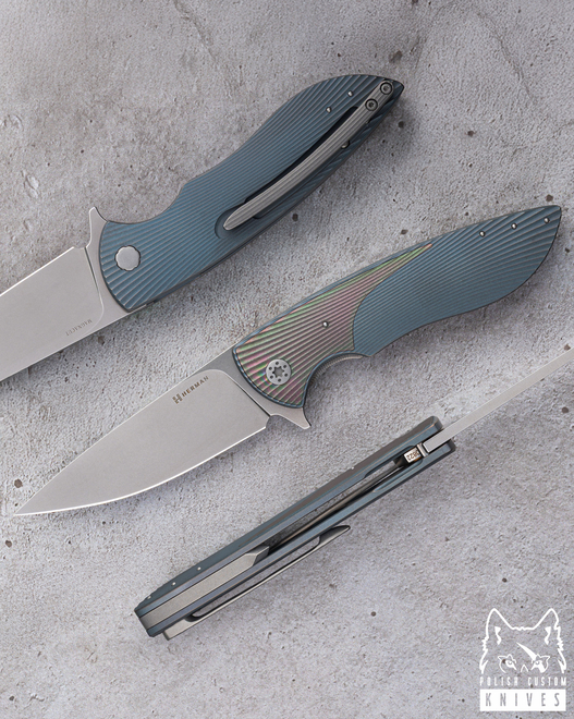 NÓŻ SKŁADANY FOLDER STING #0822 MAGNACUT HERMAN KNIVES