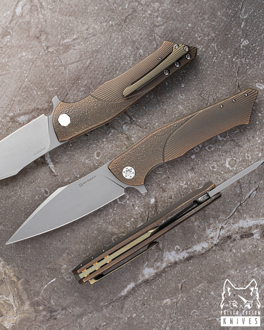 NÓŻ SKŁADANY FOLDER BEE #0207 MAGNACUT HERMAN KNIVES