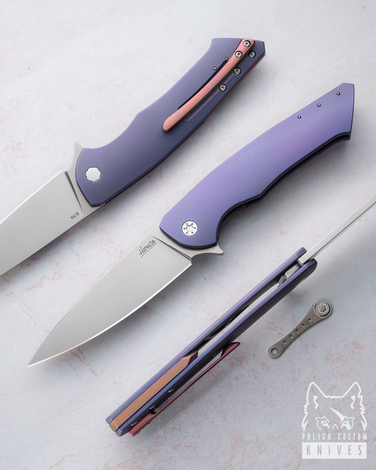 NÓŻ SKŁADANY FOLDER SLIM 254 M398 HERMAN KNIVES