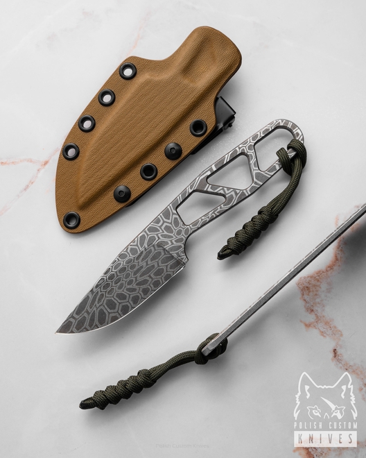 NÓŻ TAKTYCZNY EDC GECKO 2 BEIGE H12MF GREG FORGE