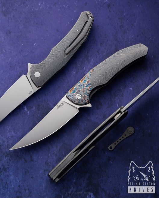 NÓŻ SKŁADANY FOLDER ISHTAR 321 M398 HERMAN KNIVES