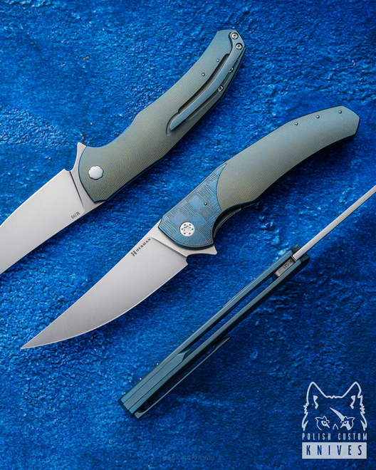 NÓŻ SKŁADANY FOLDER ISHTAR 521 M390 HERMAN KNIVES