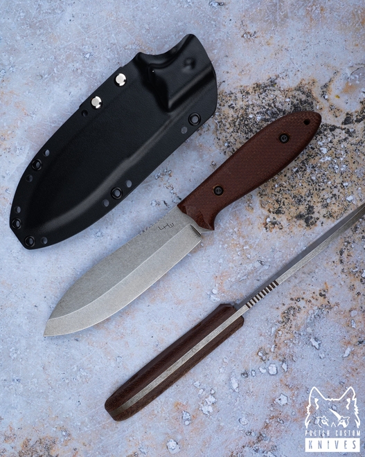 NÓŻ EDC SURVIVALOWY MODERN NESSMUK O2 MICARTA LKW