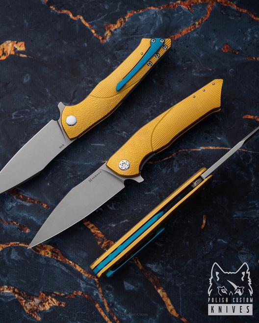 NÓŻ SKŁADANY FOLDER BEE #0164 M398 OERLIKON HERMAN KNIVES