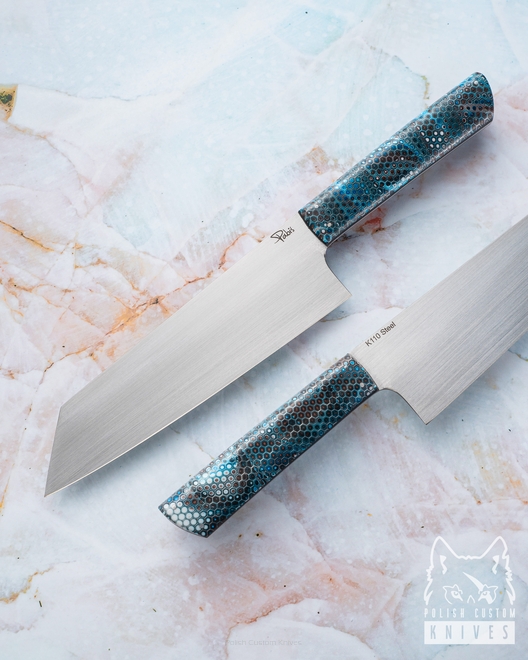NÓŻ KUCHENNY BUNKA 180 3 D2 ŻYWICA C-TEK PABIŚ