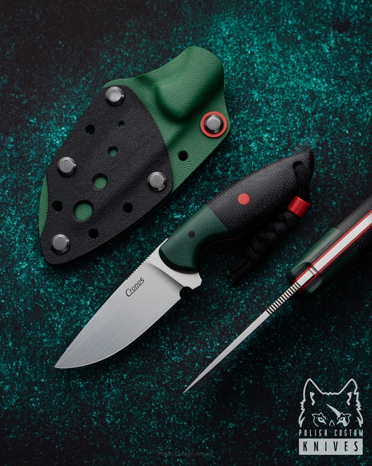 NÓŻ NECK EDC MYŚLIWSKI CERTUS #41 M390 CRONOS