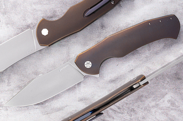 NÓŻ SKŁADANY FOLDER MANTIS #0411 MAGNACUT HERMAN KNIVES