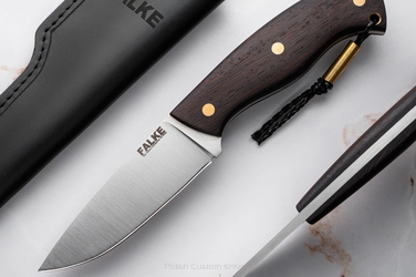 NÓŻ MYŚLIWSKI HUNTER STANDARD HS 395 K110 WENGE AFRYKAŃSKIE FALKE KNIVES