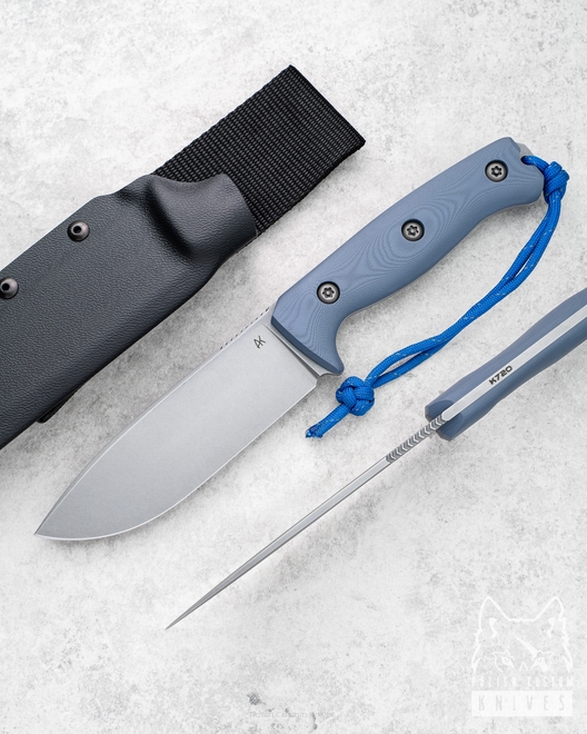 NÓŻ SURVIVALOWY ODC 125 11 K720 O2 G10 NAVY GRAY  AK