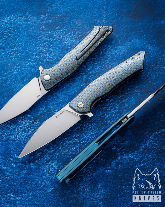 NÓŻ SKŁADANY FOLDER BEE #0176 M398  HERMAN KNIVES