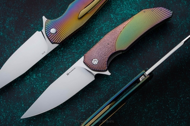NÓŻ SKŁADANY FOLDER DRAGONFLY #0398 M390 OERLIKON HERMAN KNIVES