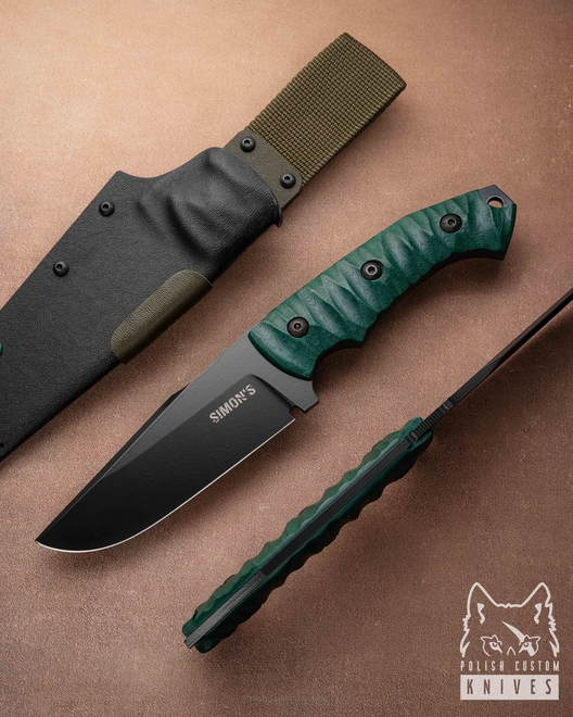NÓŻ SURVIVALOWY TAKTYCZNY SIERRA 11 MICARTA SIMON'S KNIVES