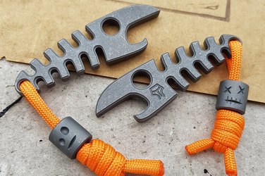 Tactical Fish tytanowa z koralikiem #WTFbead 247