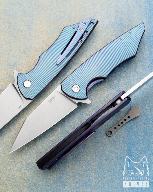 NÓŻ SKŁADANY FOLDER VESPERTILIO 21 M390 TORX HERMAN