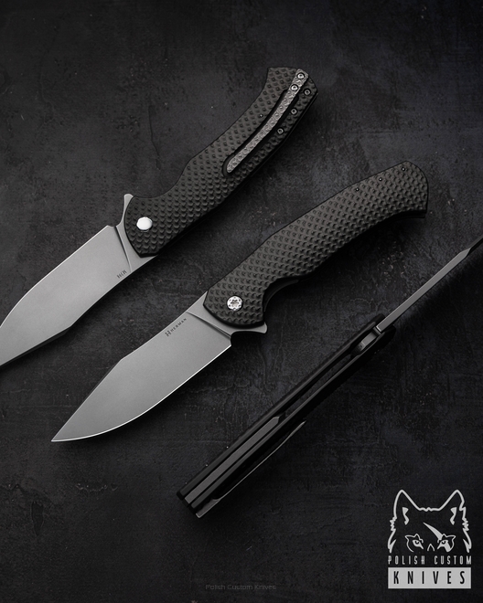 NÓŻ SKŁADANY FOLDER MANTIS #0473 M398 OERLIKON DLC HERMAN KNIVES
