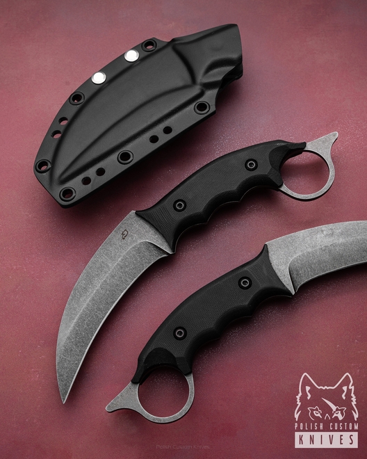 NÓŻ TAKTYCZNY KARAMBIT GARRA 1 O2 G10 RATO KNIVES