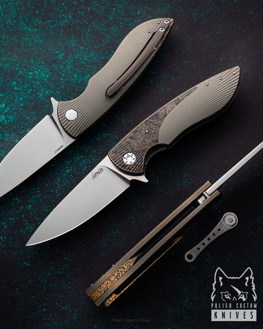 NÓŻ SKŁADANY FOLDER MICRO STING 145 MAGNACUT HERMAN KNIVES